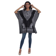 African Women's Dashiki Elastic Kaftan -- OM-4005