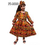 Girl's Elastic Waist Maxi Dress -- FI-2020