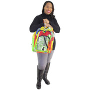 Multicolored Laptop Backpack 1895