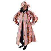 Women's Mud Cloth Jacket - FI-2059