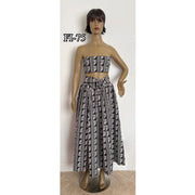Women's Heavy Fabric Maxi Skirt -- FI-75