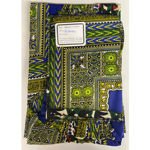 African Women's Dashiki Halter Jumpsuit - FI-D3022