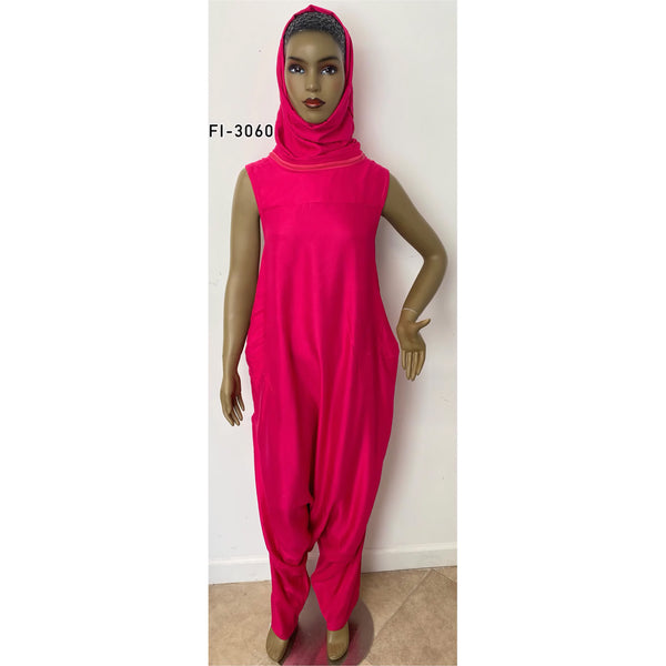 Women's Rayon Denim Romper - FI-3060