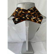 African Print Double Multi Layered Necklace -- Jewelry A39