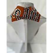 African Print Double Multi Layered Necklace -- Jewelry A39