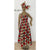 Women's Halter Neck Long Maxi Dress FI-3111
