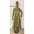 Women's V-Neck Halter Maxi Dress - FI-3125