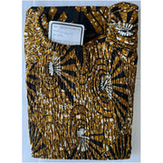 Women's Long Sleeve Smocking Short Dress -- FI-P50073