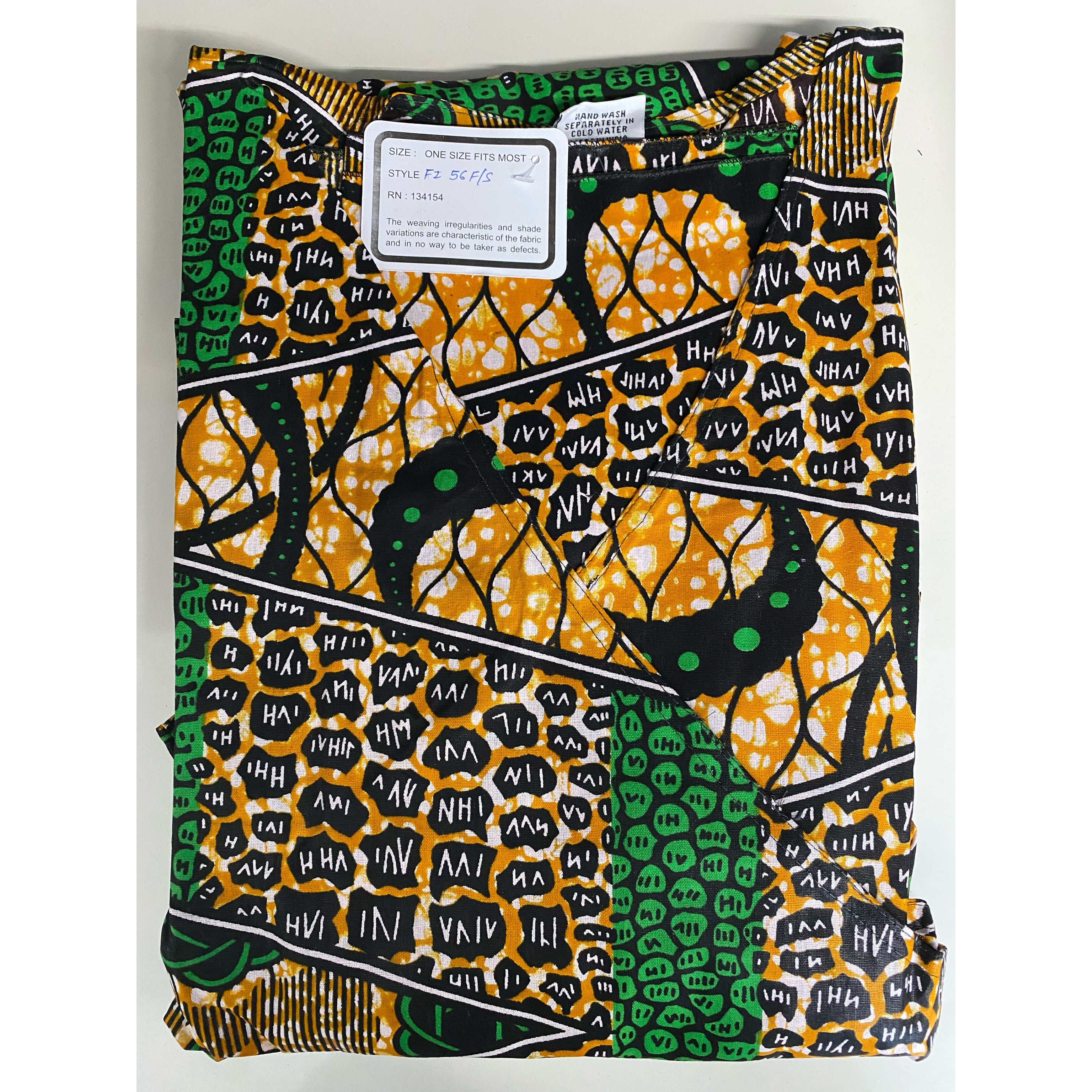 Women's African Bell Sleeves Wrap Dress - FI-56