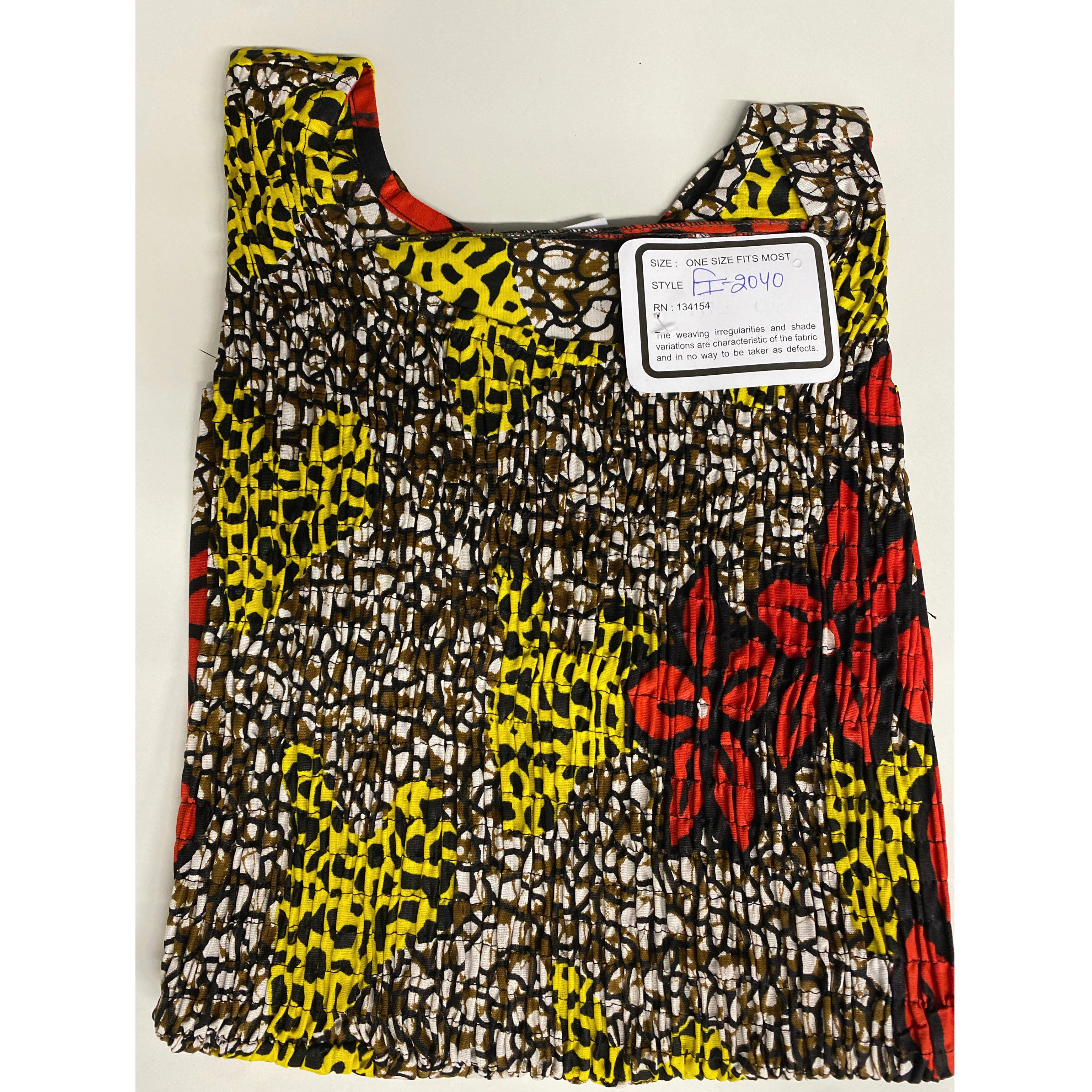 Women's Smocking Bell Sleeves Top - FI-2040