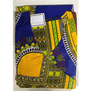 Women's Dashiki Layered Sleeve Wrap Dress - FI-D3065