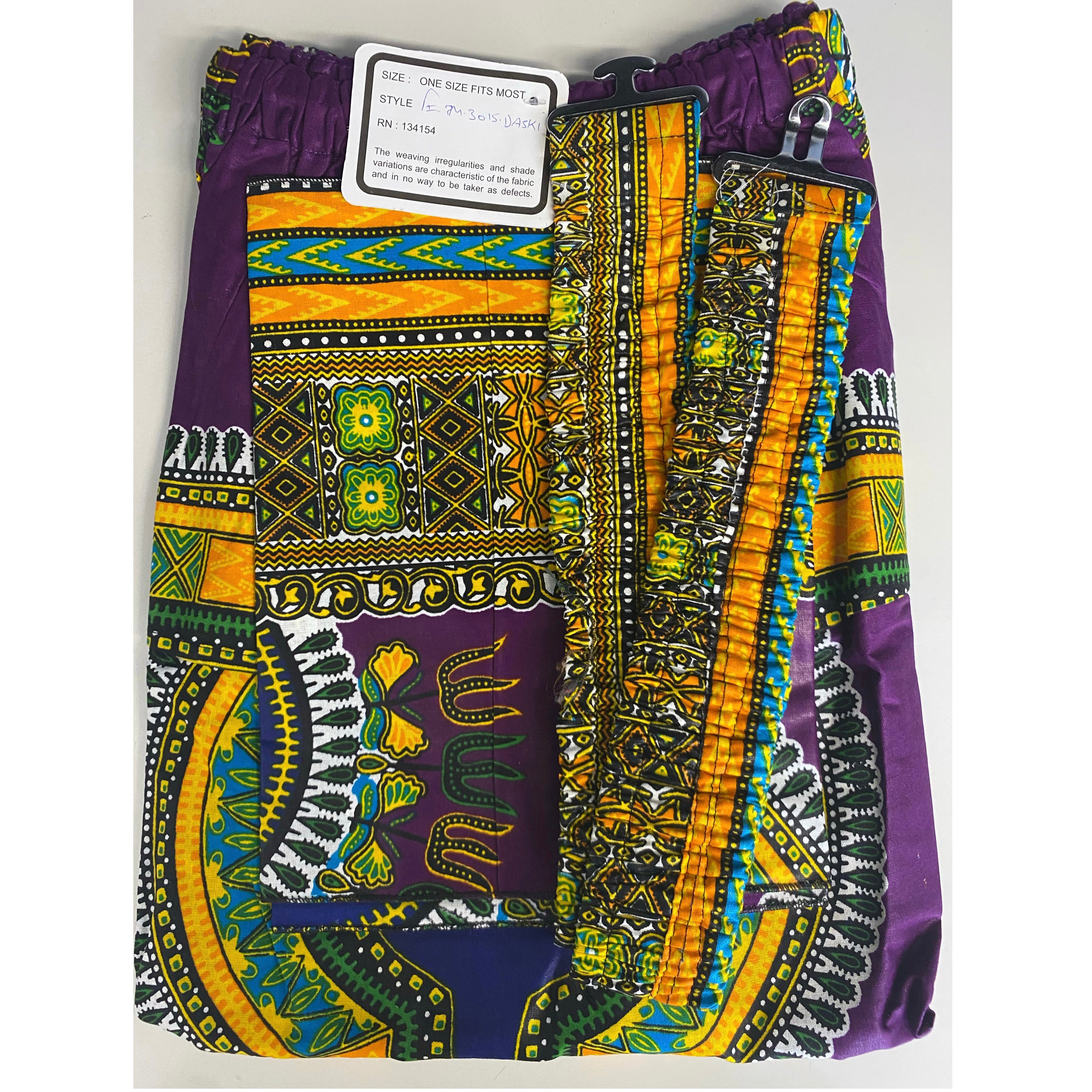Women's Dashiki Off Shoulder Short Dress with Belt - FI-D3015