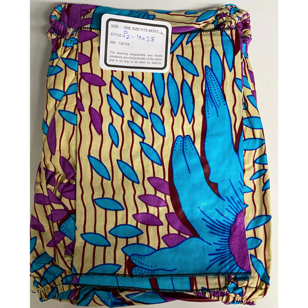 Women's Cropped Off Shoulder Blouse Smocking Skirt Set - FI-4038