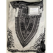 African Women's Dashiki Long Sleeve Crop Blouse Skirt Set - FI-D5024