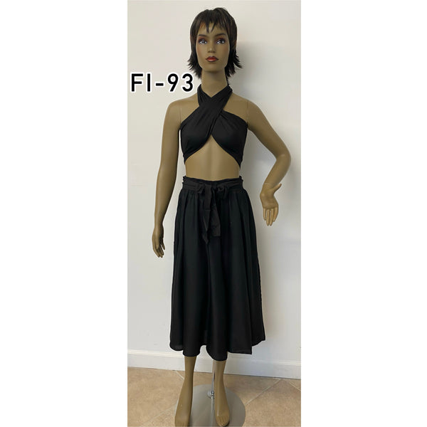 Women's Solid Color Short Skirt - FI-93