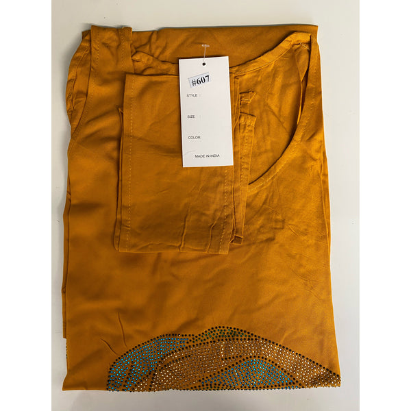 Women's Sleeveless Embellished Baby Doll Dress FI-607