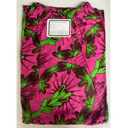 Women's African Print Short Sleeve Off Shoulder Dress - FI-2051
