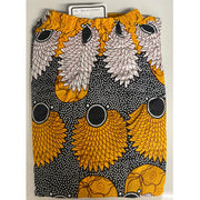 Women's African Print Short Sleeve Off Shoulder Dress - FI-2051