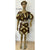 Women's African Print Short Sleeve Off Shoulder Dress - FI-2051