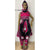 Women's Dashiki Sleeveless Tunic Pant Set with Detachable Hoodie - FI-D3053