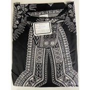 Women's Dashiki Wide Frill Sleeve Maxi Dress - FI-D3118