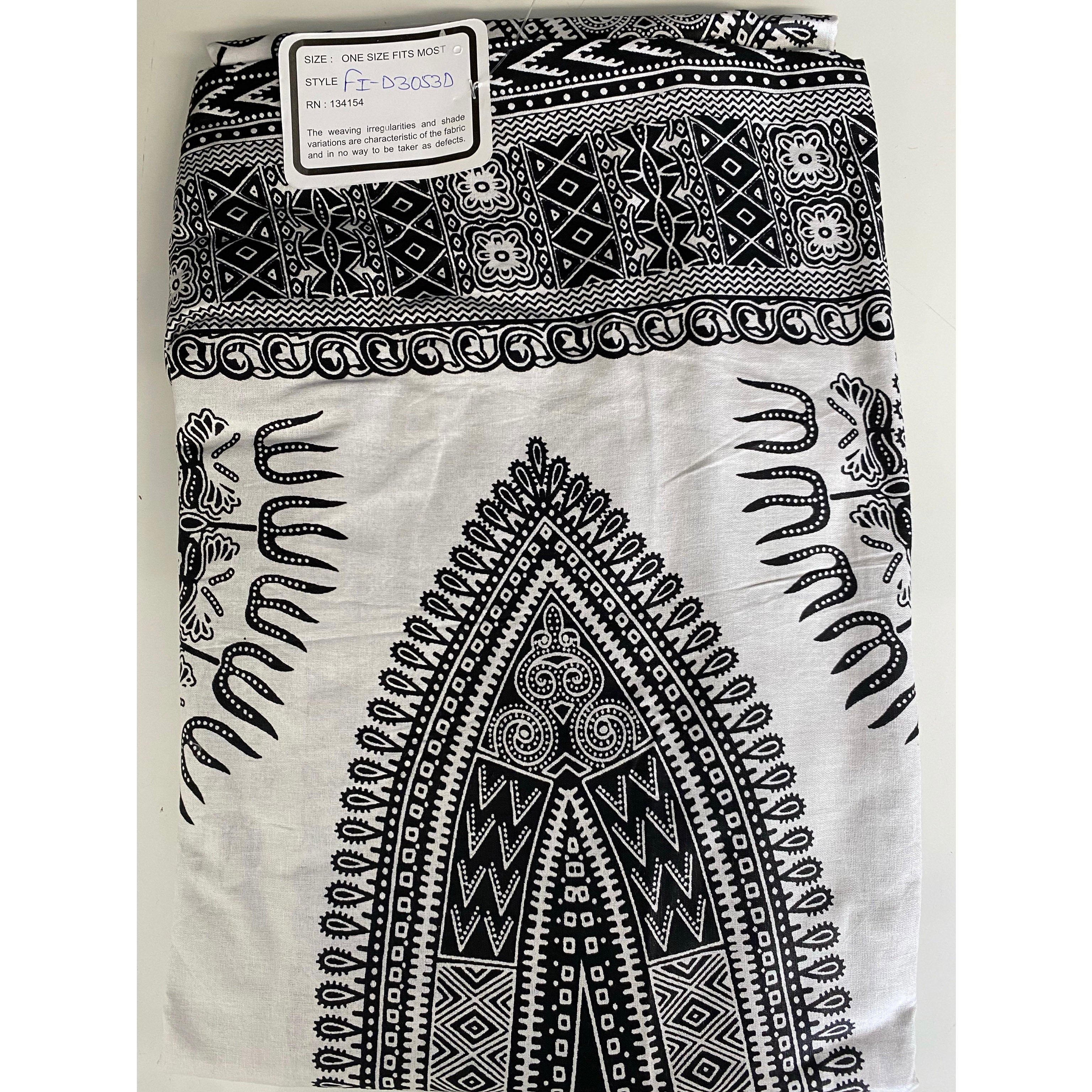 Women's Dashiki Sleeveless Tunic Pant Set with Detachable Hoodie - FI-D3053