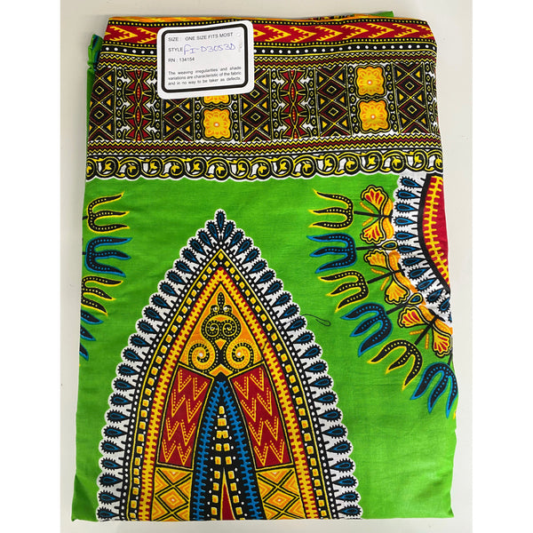 Women's Dashiki Sleeveless Tunic Pant Set with Detachable Hoodie - FI-D3053