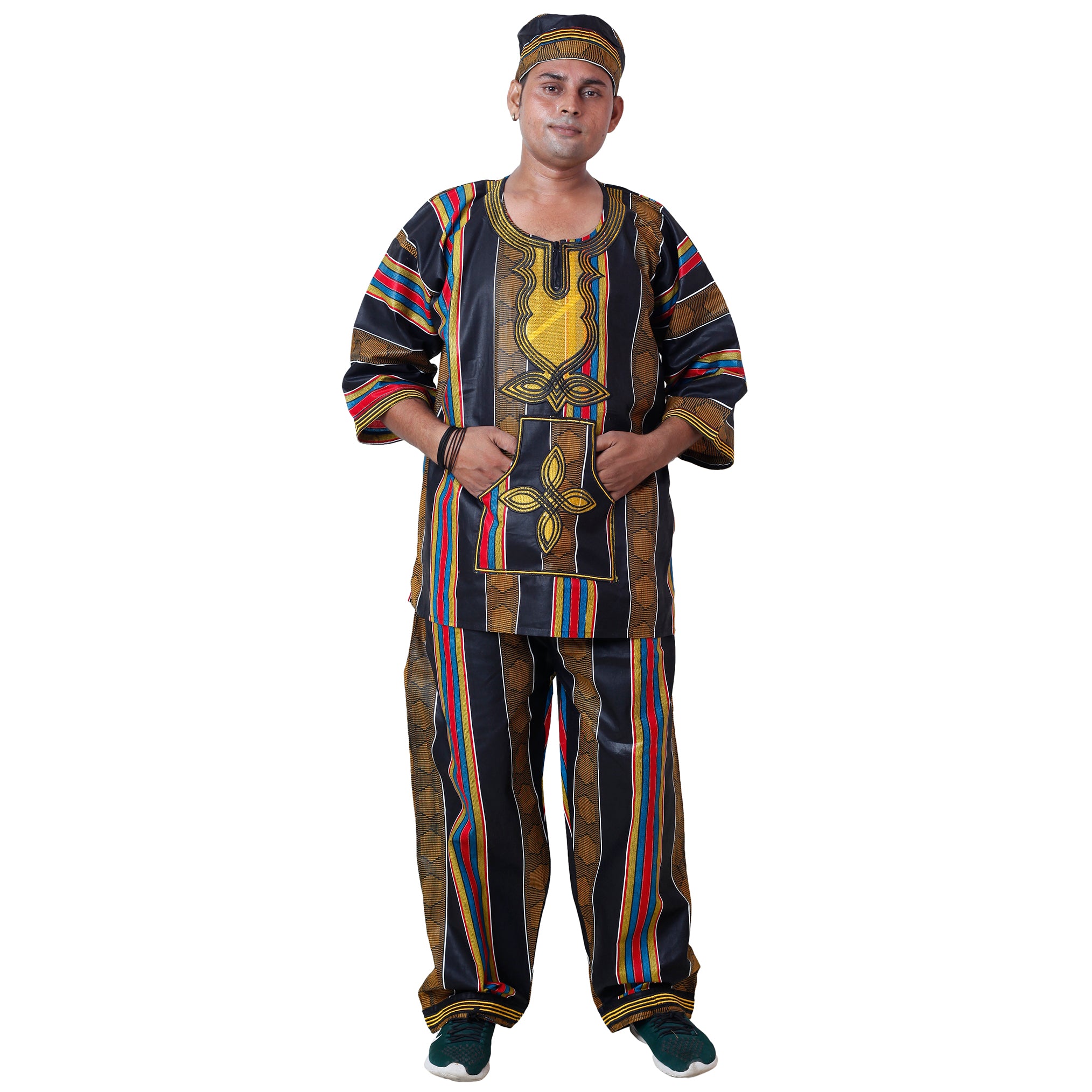 Men's African 3 Piece Set -- FI-20085