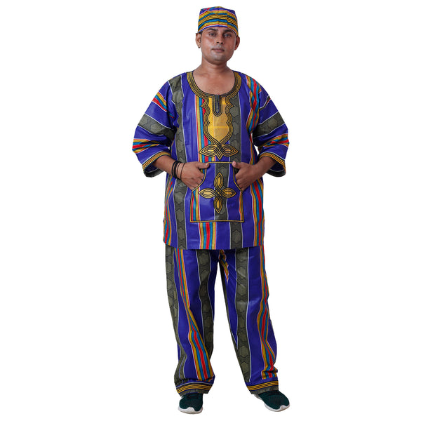 Men's African 3 Piece Set -- FI-20085