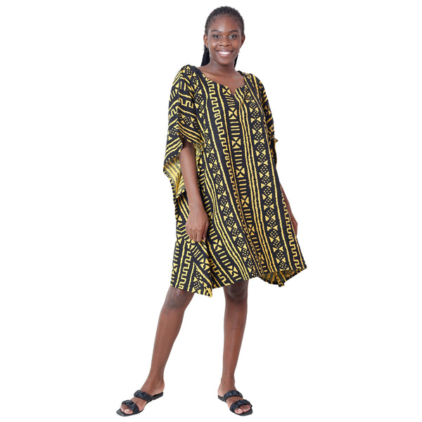 Women's African Printed Half Kaftan 