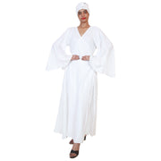 Women's Long Sleeve Rayon Wrap Dress -- FI-56 Rayon