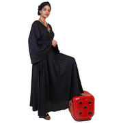 Women's Long Sleeve Rayon Wrap Dress -- FI-56 Rayon