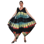 Women's African Rasta Sleeveless Tie Dye Jumpsuit