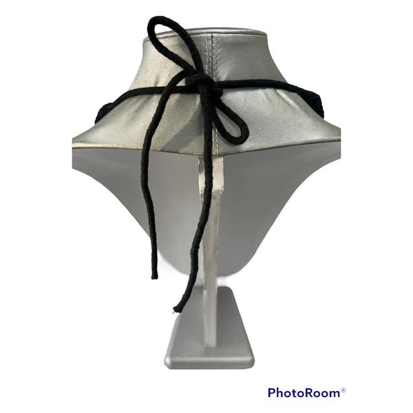 Women's Square African Symbol Cowrie Shell Necklace Set