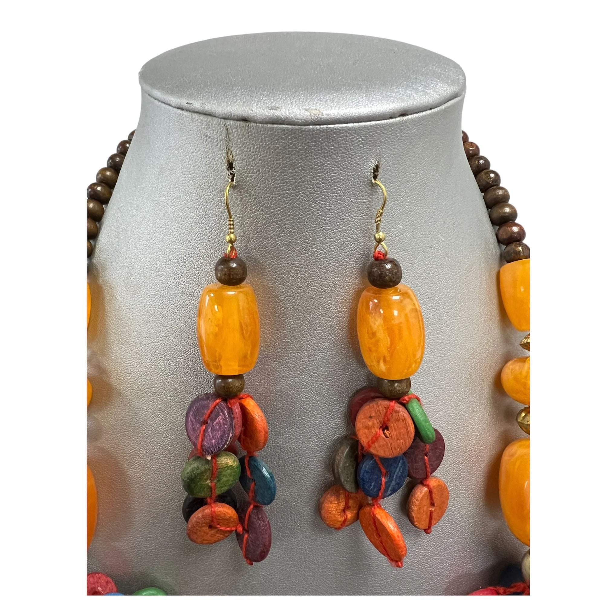 Women's Multi Strand Layered Necklace with Beads