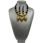 Women's Tribal Necklace with 3 Mask