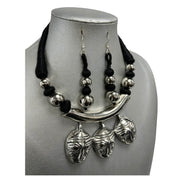 Women's Tribal Necklace with 3 Mask