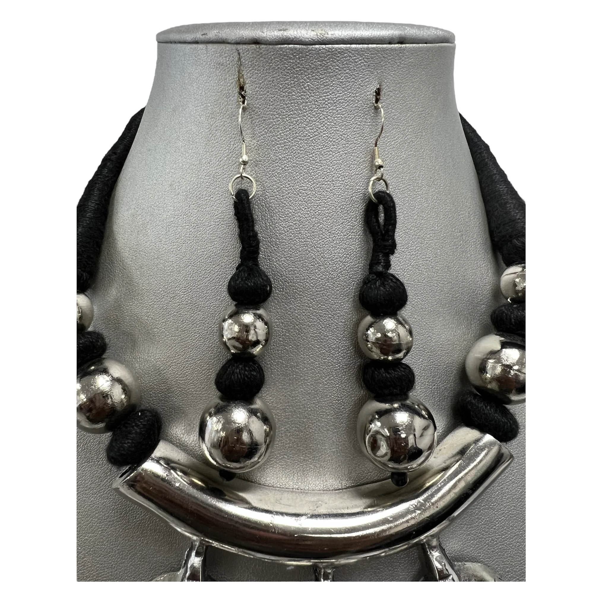 Women's Tribal Necklace with 3 Mask