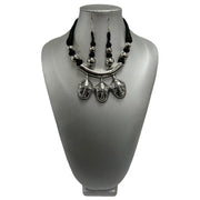 Women's Tribal Necklace with 3 Mask