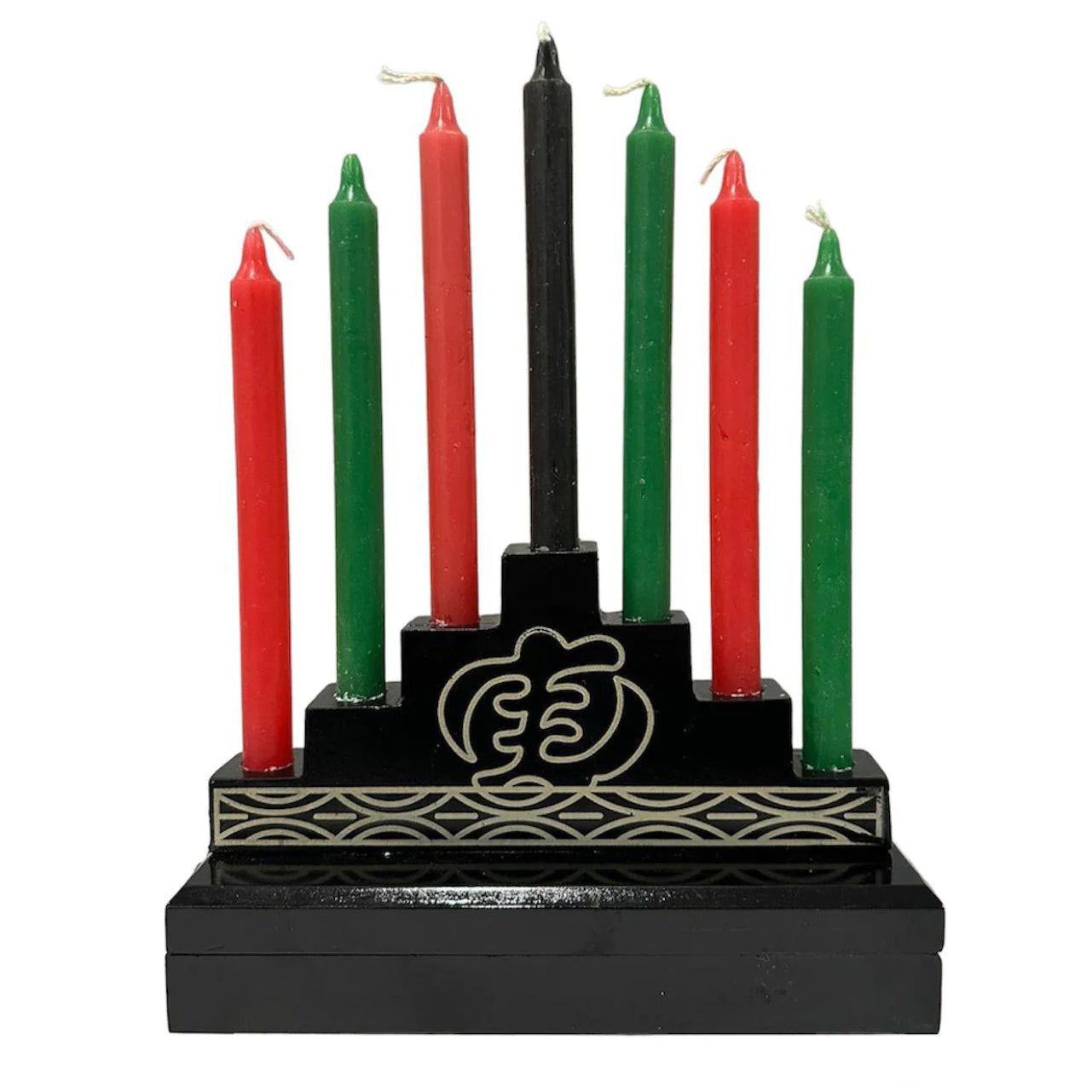 Kwanzaa Décor Candle Set With Candles